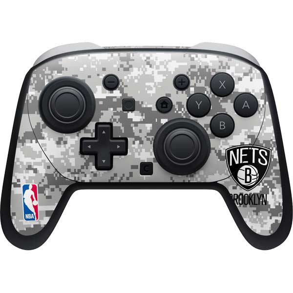 NBA Brooklyn Nets Digi Camo Nintendo Skins