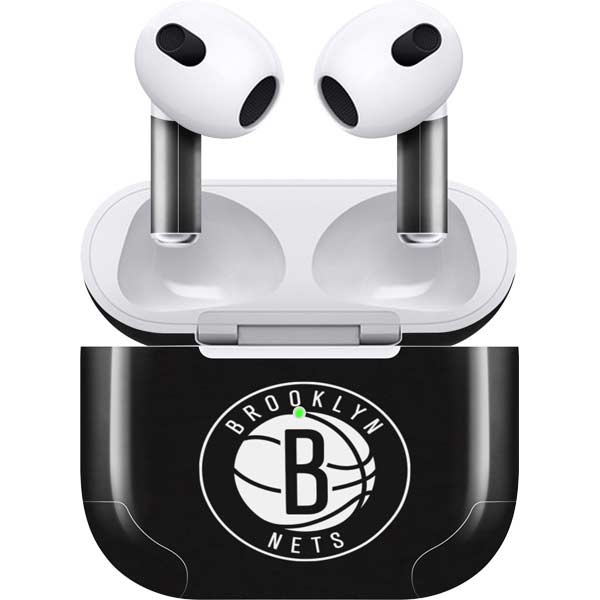 NBA Brooklyn Nets Distressed Apple AirPods (3rd Gen 2021) Skin