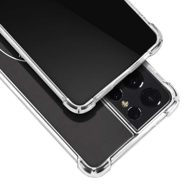 NBA Brooklyn Nets Distressed Galaxy S21 Ultra 5G Clear Case