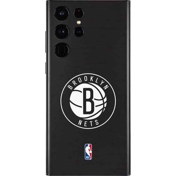 NBA Brooklyn Nets Distressed Galaxy S22 Ultra Skin