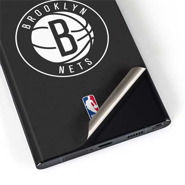 NBA Brooklyn Nets Distressed Galaxy S22 Ultra Skin