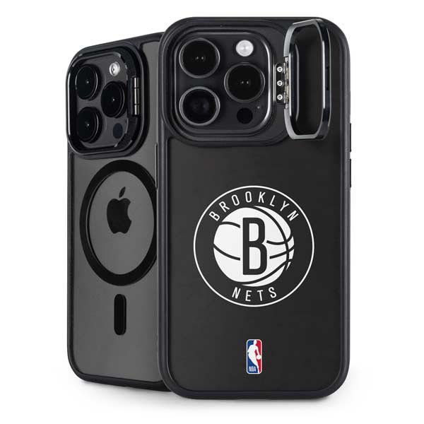NBA Brooklyn Nets Distressed iPhone 14 Pro Kickstand Case