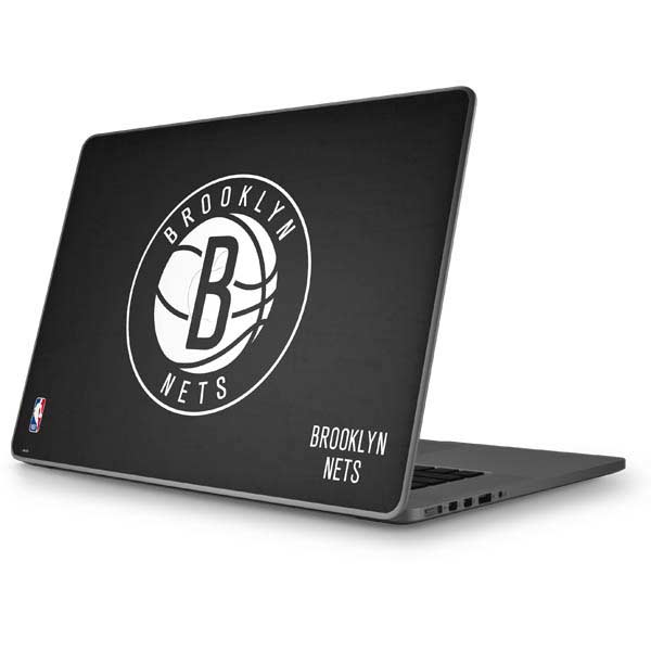 NBA Brooklyn Nets Distressed Apple MacBook Pro 17-inch Skin