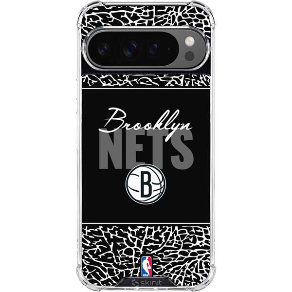 NBA Brooklyn Nets Elephant Print Google Pixel 10 Pro XL Clear Case