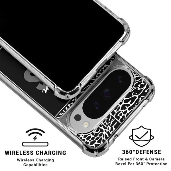 NBA Brooklyn Nets Elephant Print Google Pixel 10 Pro XL Clear Case