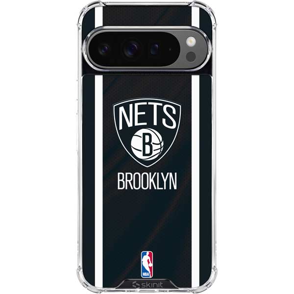 NBA Brooklyn Nets Jersey Google Pixel 10 Pro XL Clear Case