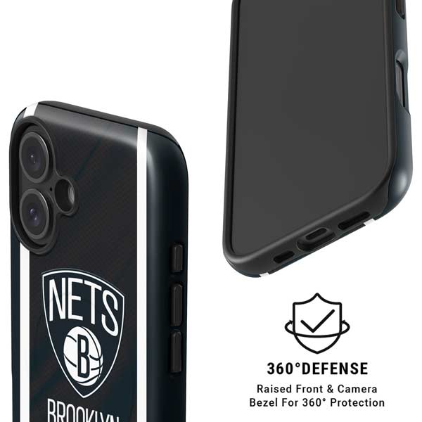 NBA Brooklyn Nets Jersey iPhone 16 Magsafe Impact Case