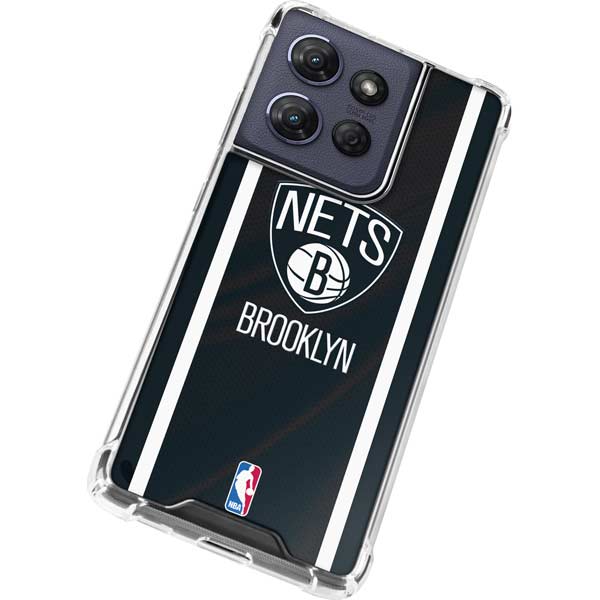 NBA Brooklyn Nets Jersey Moto G Play 5G (2025) Clear Case