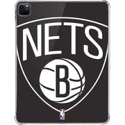 NBA Brooklyn Nets Large Logo iPad Pro 11in (2024) Clear Case