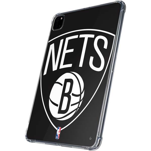 NBA Brooklyn Nets Large Logo iPad Pro 11in (2024) Clear Case