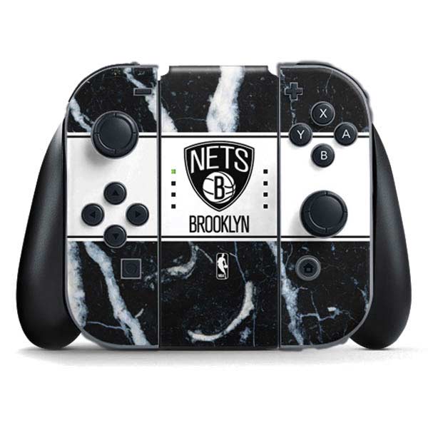 NBA Brooklyn Nets Marble Nintendo Skins