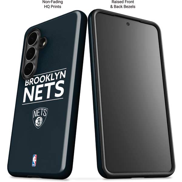 NBA Brooklyn Nets Standard - Black Galaxy S26 Impact Case