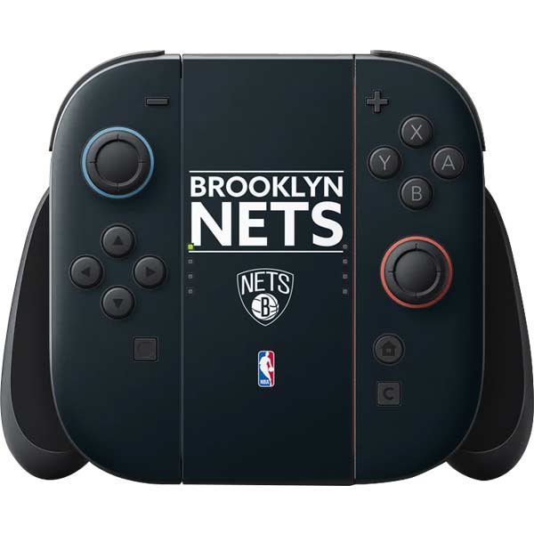 NBA Brooklyn Nets Standard - Black Nintendo Skins