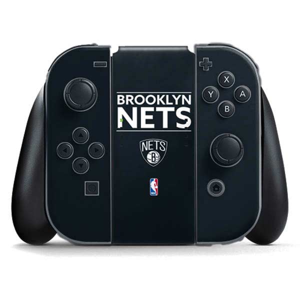 NBA Brooklyn Nets Standard - Black Nintendo Skins