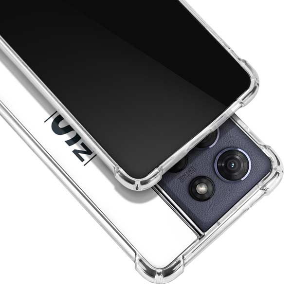 NBA Brooklyn Nets Standard - White Moto G Stylus 5G (2025) Clear Case