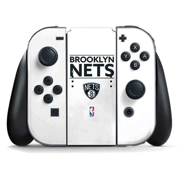 NBA Brooklyn Nets Standard - White Nintendo Skins