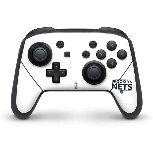 NBA Brooklyn Nets Standard - White Nintendo Skins