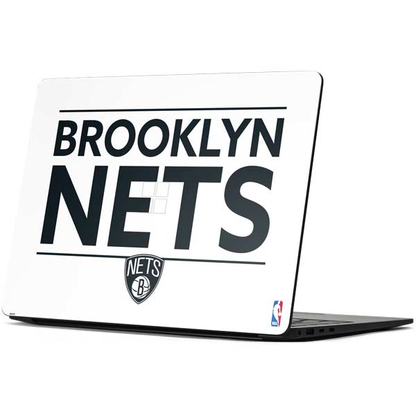NBA Brooklyn Nets Standard - White Surface Laptop 7 13.8in Skin