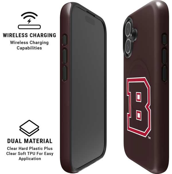 Brown University B Logo iPhone 17 Magsafe Impact Case