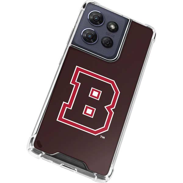 Brown University B Logo Moto G 5G (2025) Clear Case