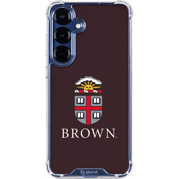 Brown University Primary Logo Galaxy S25 FE Clear Case