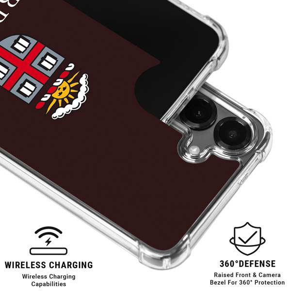 Brown University Primary Logo Galaxy S26 Clear Case