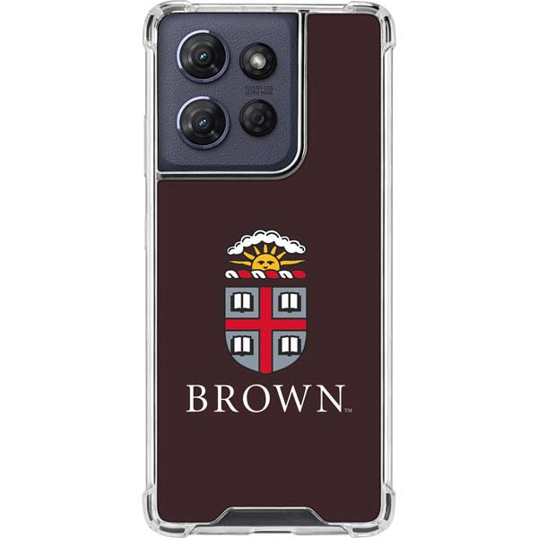 Brown University Primary Logo Moto G 5G (2025) Clear Case