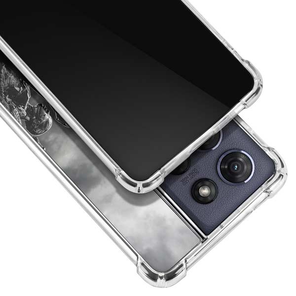 The Justice League (2017) Profile Characters Poster Moto G 5G (2025) Clear Case