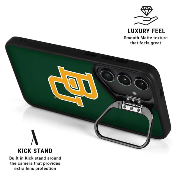 Baylor University BU - Green Galaxy S26 Ultra Kickstand Case