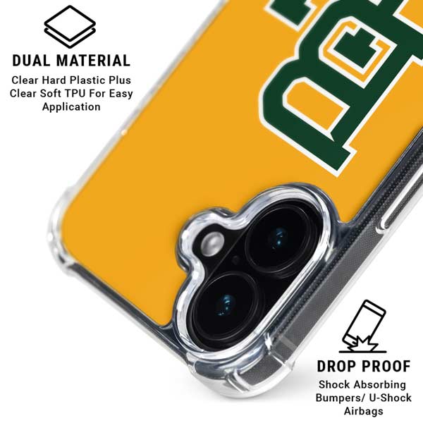 Baylor University BU Yellow iPhone 17 MagSafe Case