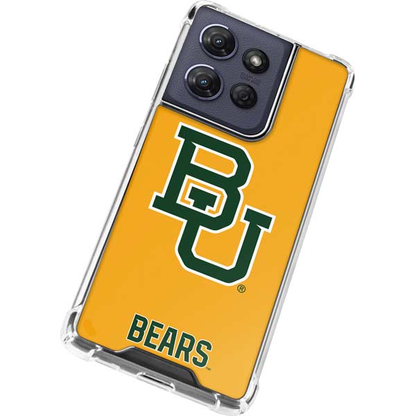 Baylor University BU Yellow Moto G 5G (2025) Clear Case