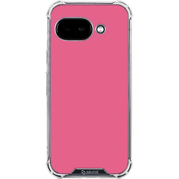 Bubble Gum Pink Google Pixel 9a Clear Case | Clear Phone Cases
