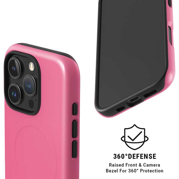 Bubble Gum Pink iPhone 16 Pro Max Magsafe Impact Case