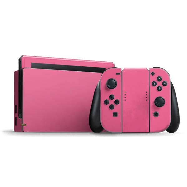 Bubble Gum Pink Nintendo Skins