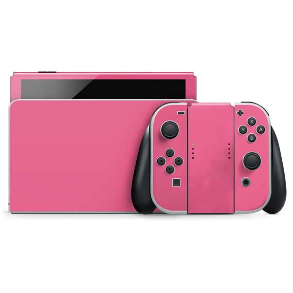 Bubble Gum Pink Nintendo Skins