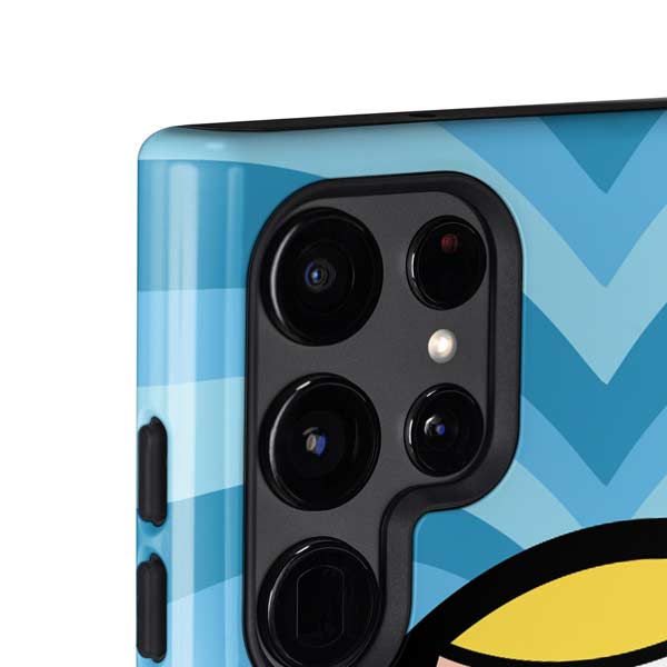 Cartoon Network Powerpuff Girls Bubbles Blue Hearts Galaxy S25 Ultra Impact Case
