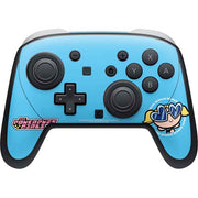 Cartoon Network Powerpuff Girls Bubbles Nintendo Switch 2 (2025) Pro Controller Skin