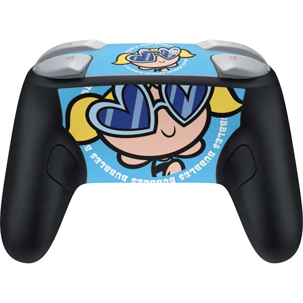 Cartoon Network Powerpuff Girls Bubbles Nintendo Switch 2 (2025) Pro Controller Skin