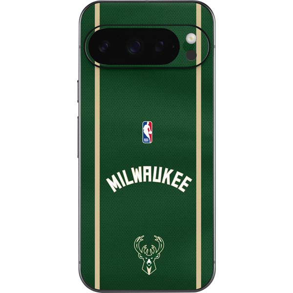 NBA Milwaukee Bucks Jersey Google Pixel 10 Pro XL Skin