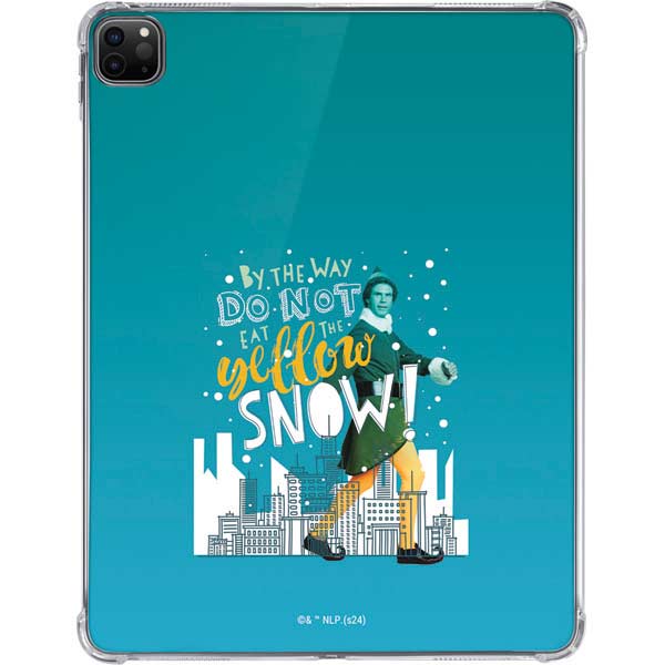 Elf Buddy Don’t Eat Yellow Snow iPad Pro 11in (2024) Clear Case
