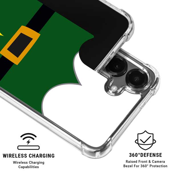 Elf Buddys Outfit Galaxy S26 Plus Clear Case