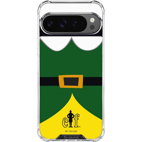Elf Buddys Outfit Google Pixel 10 Pro XL Clear Case