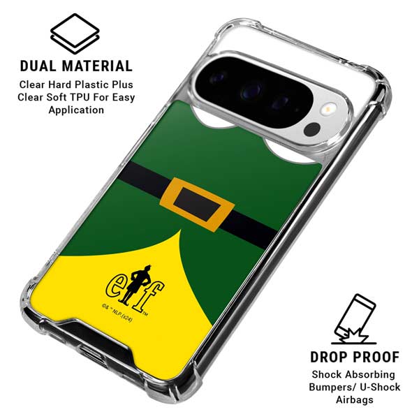 Elf Buddys Outfit Google Pixel 10 Pro XL Clear Case