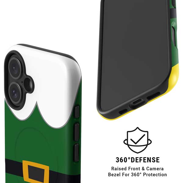 Elf Buddys Outfit iPhone 16 Magsafe Impact Case