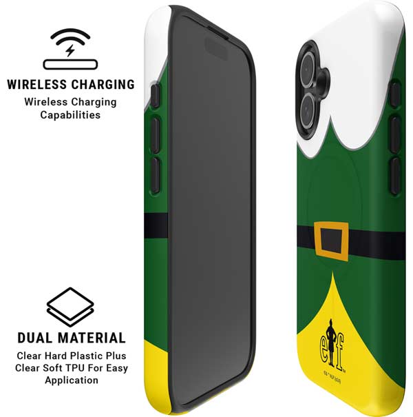 Elf Buddys Outfit iPhone 16 Magsafe Impact Case