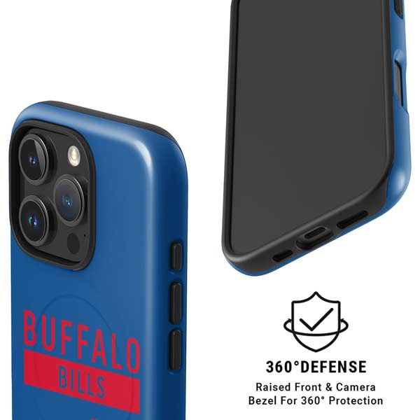 NFL Buffalo Bills Blue Performance Series iPhone 16 Pro Magsafe Impact Case