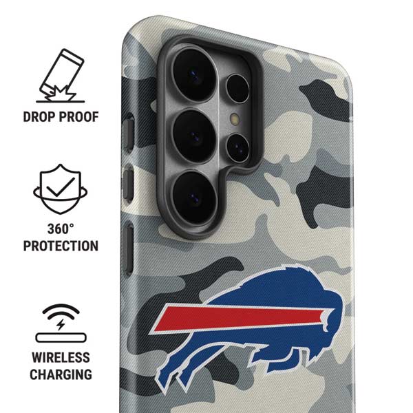 NFL Buffalo Bills Camo Galaxy S26 Ultra Impact Case