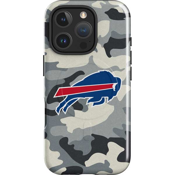 NFL Buffalo Bills Camo iPhone 16 Pro Magsafe Impact Case