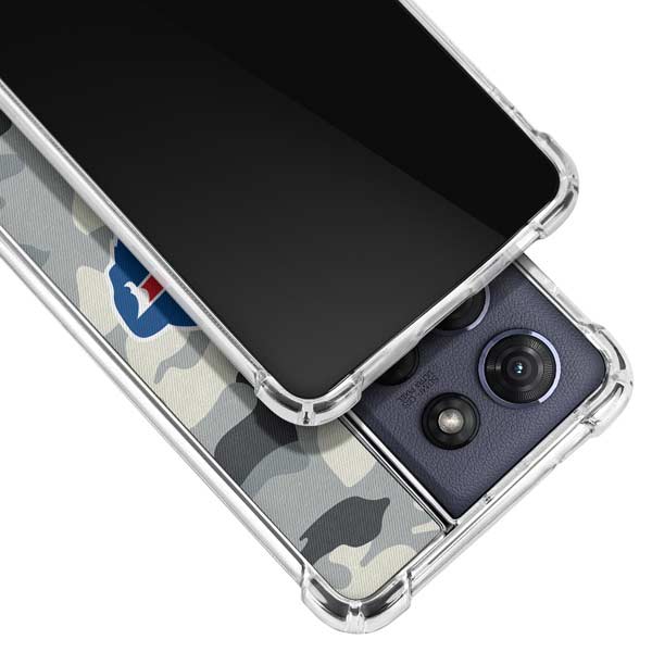 NFL Buffalo Bills Camo Moto G 5G (2025) Clear Case