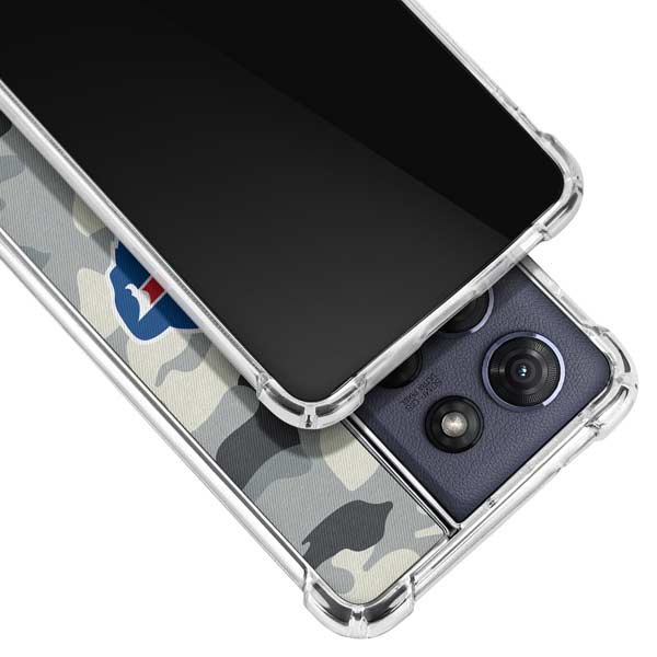 NFL Buffalo Bills Camo Moto G Power 5G (2025) Clear Case